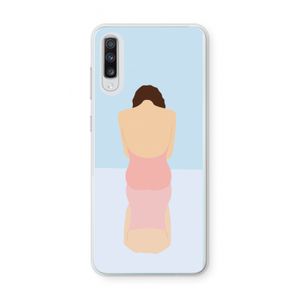 Mirror: Samsung Galaxy A70 Transparant Hoesje