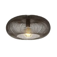 Ylumen Plafondlamp Copper Twist Ø 43 cm zwart