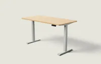 Desktronic HomeOne bureau Grijs / Eiken / 160x80 cm