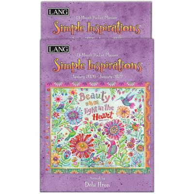 Simple Inspirations Pocket Agenda 2026