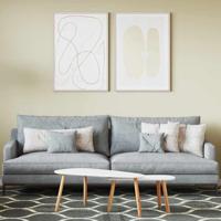 VidaXL Muurverf bruin 2,5 l wandprint