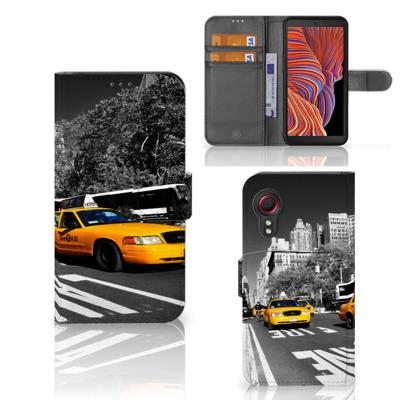 Samsung Galaxy Xcover 5 | Flip Cover | New York Taxi