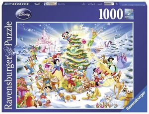Ravensburger puzzels 1000 stukjes Kerstmis met Disney