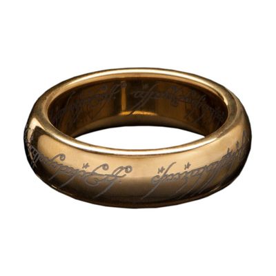 Lord of the Rings Tungsten Ring The One Ring (gold plated) Size 13 Lord of the Rings Tungsten Ring The One Ring (gold plated) Size 13