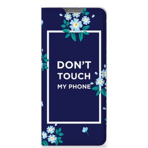 OPPO Find X5 Design Case Flowers Blue DTMP