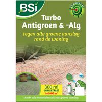 BSI Turbo Antigroen & -alg onkruidverdelger 300 ml, voor 600 m2