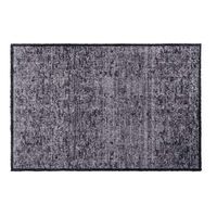 Mat Soft & Deco Velvet - antraciet - 67x100 cm - Leen Bakker