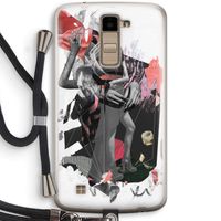 Dissimulation du réel: LG K10 (2016) Transparant Hoesje met koord