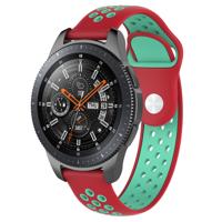 Huawei Watch GT Dubbel Sport Band - Rood Groenblauw