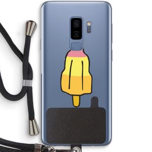 Raketijsje: Samsung Galaxy S9 Plus Transparant Hoesje met koord
