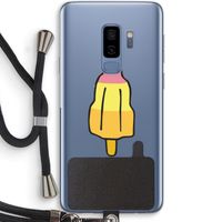Raketijsje: Samsung Galaxy S9 Plus Transparant Hoesje met koord