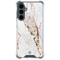 Samsung Galaxy A16 shockproof hoesje - Marmer goud