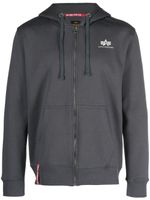 Alpha Industries veste imprimée à capuche - Gris Alpha Industries veste imprimée à capuche - Gris