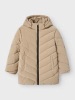 Name it winter winterjas meisjes - bruin - midi - NkfMarisa