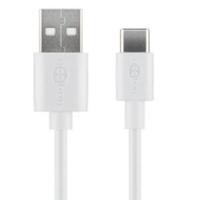 Goobay USB-C laadkabel 3m wit - 9550325