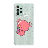 Love You A Lotl: Samsung Galaxy A52s 5G Transparant Hoesje