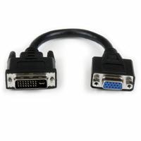 Kabel DVI-I naar VGA Startech DVIVGAMF8IN Zwart 0,2 m