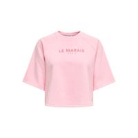 Kids ONLY zomer shirt S/S meisjes - print - roze - Kogcora Kids ONLY zomer shirt S/S meisjes - print - roze - Kogcora