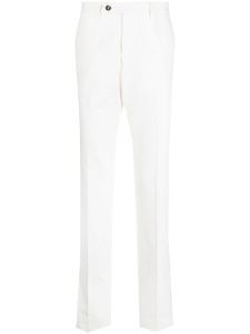 Ferragamo pantalon de costume à coupe droite - Blanc