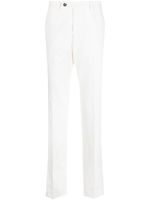 Ferragamo pantalon de costume à coupe droite - Blanc