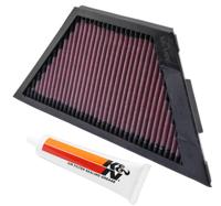 K&N vervangingsfilter Kawasaki ZX14R Ninja/ZZR1400 2006-2010 (KA-1406) KA1406