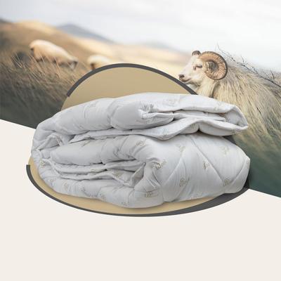 Dekbed Natural Wol All Season - Enkel , All season - 140x200 cm (Eenpersoons) - Nightlife - 450 Gram - Dekbed-Discounter.nl