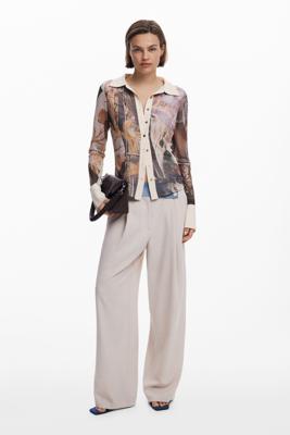 Hybride lange broek - WHITE - XL