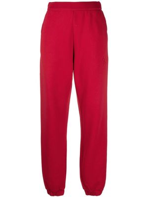 The Attico pantalon de jogging à logo imprimé - Rouge