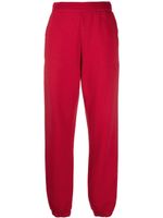 The Attico pantalon de jogging à logo imprimé - Rouge