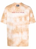 Diesel t-shirt à imprimé tie dye - Tons neutres