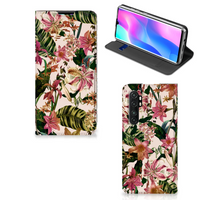Xiaomi Mi Note 10 Lite Smart Cover Flowers - thumbnail
