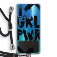 Girl Power #2: Huawei P20 Lite (2019) Transparant Hoesje met koord
