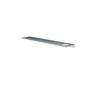Hotbath &MORE Planchet - 60cm - inclusief bevestigings rails - 1 uitsparing - voor zeepdispenser of beker - RVS 316 SH060HIX