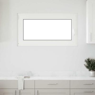Kelderraam "RISOR" 110x70 cm draai-kiep DIN links wit