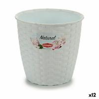 Stefanplast Wit Plastic 14 x 13 x 14 cm (12 Stuks)
