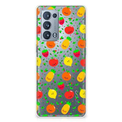 OPPO Reno 6 Pro Plus 5G | Siliconen Case | Fruits