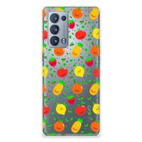 OPPO Reno 6 Pro Plus 5G | Siliconen Case | Fruits