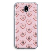 Chicks before dicks: Samsung Galaxy J5 (2017) Transparant Hoesje