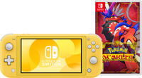 Nintendo Switch Lite Geel + Pokémon Scarlet