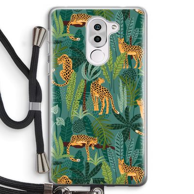 Luipaard 2: Honor 6X Transparant Hoesje met koord