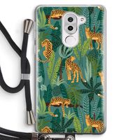 Luipaard 2: Honor 6X Transparant Hoesje met koord