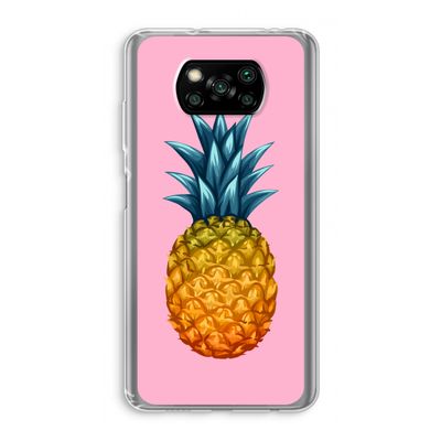 Grote ananas: Xiaomi Poco X3 Pro Transparant Hoesje
