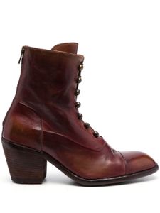 Officine Creative bottines Sydne 60 mm à lacets - Rouge