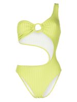 Solid & Striped maillot de bain The Astrid nervuré - Vert - thumbnail