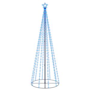 The Living Store LED Boom Kerstverlichting 310 Blauwe LEDs 100x300 cm