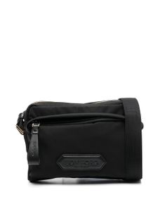 TOM FORD sac à bandoulière à patch logo - Noir