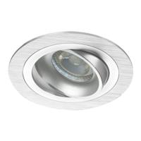 Noxion Inbouw Spot Logic MR16 Kantelbaar Aluminium | Zaagmaat 80mm - GU10 Fitting