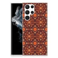Samsung Galaxy S22 Ultra | TPU bumper | Batik Brown
