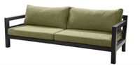 Midori sofa 3 seater alu black/emerald green - Yoi