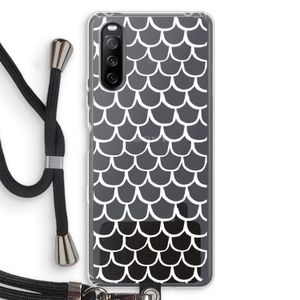 Dakpannetjes: Sony Sony Xperia 10 III Transparant Hoesje met koord